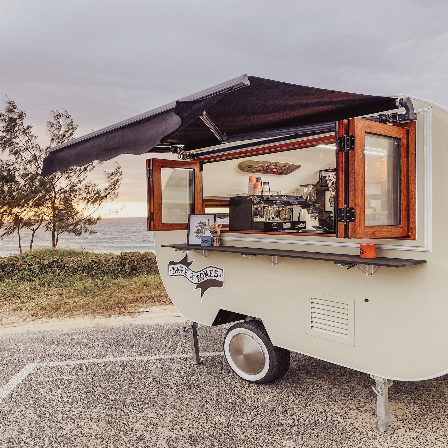 picture of the coffee van